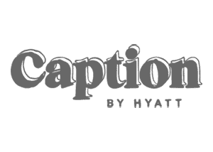 Caption by Hyatt logo